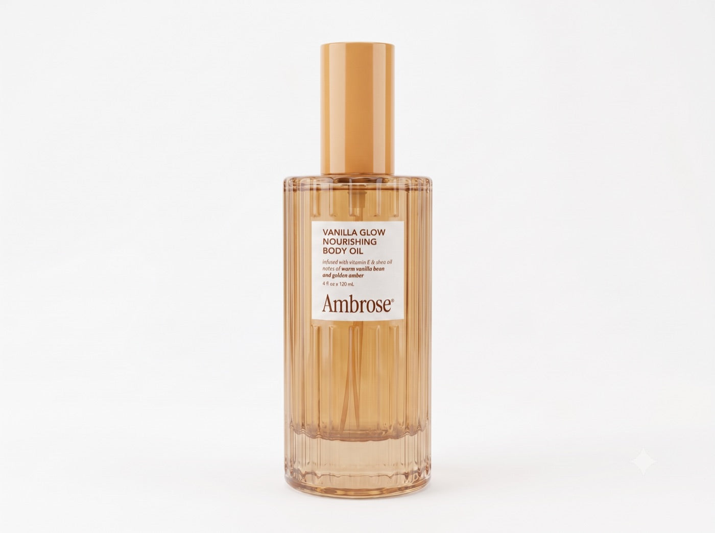 Ambrose body oil with vanilla pods